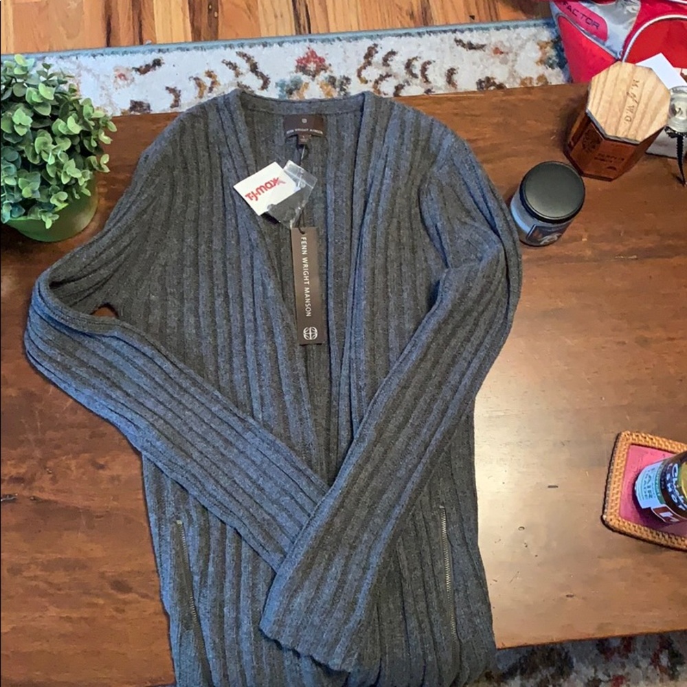 NWT Grey Fenn Wright Manson Cardigan